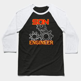 Son of an Engineer Baseball T-Shirt